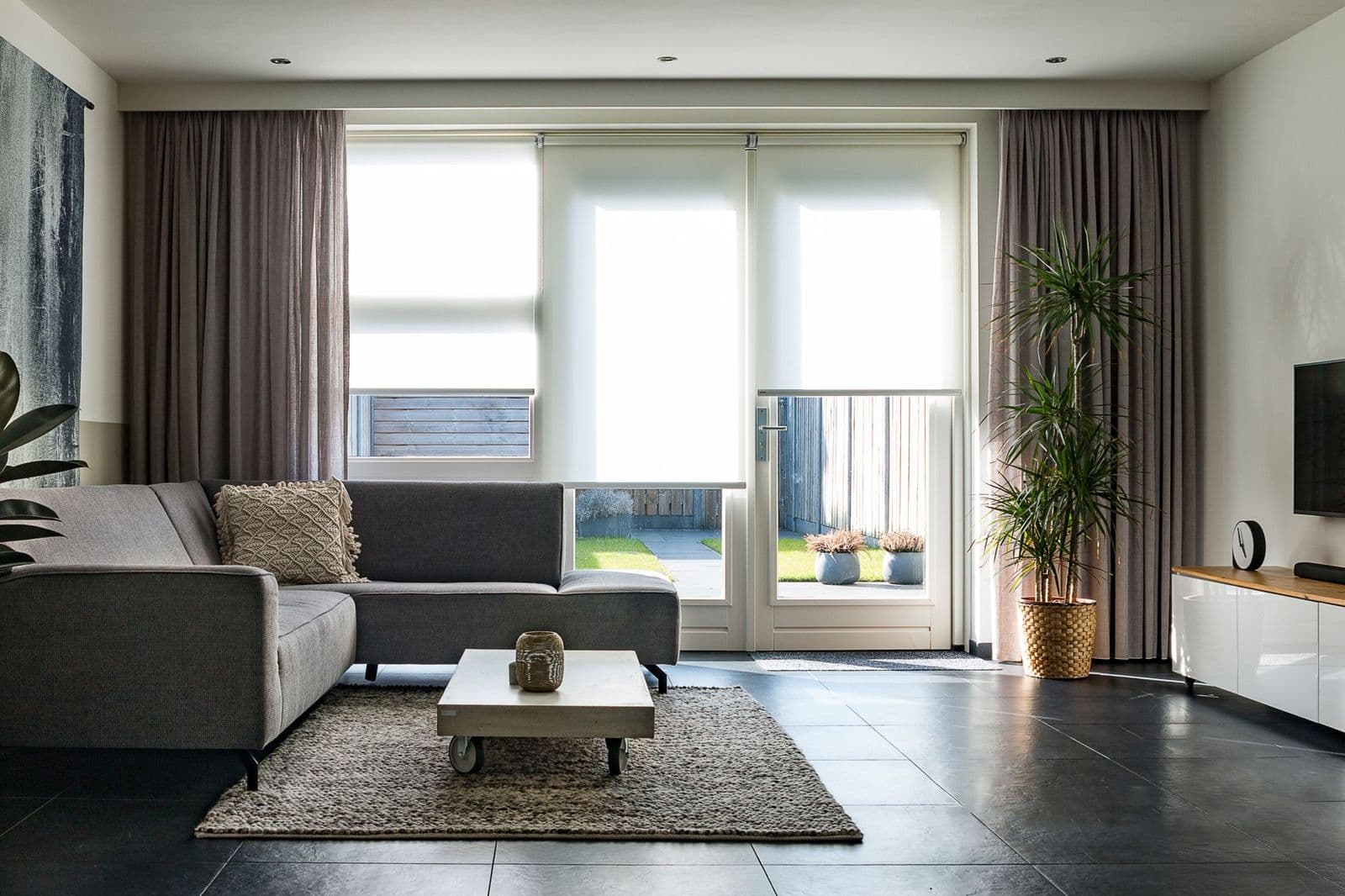 Sample bright living room